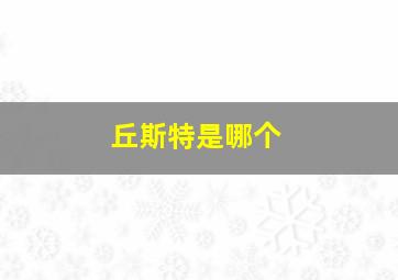丘斯特是哪个
