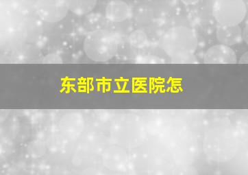 东部市立医院怎