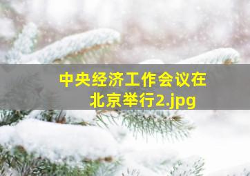 中央经济工作会议在北京举行