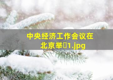 中央经济工作会议在北京举�