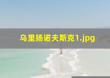 乌里扬诺夫斯克
