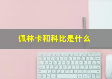 佩林卡和科比是什么