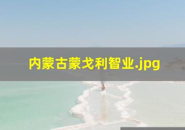 内蒙古蒙戈利智业