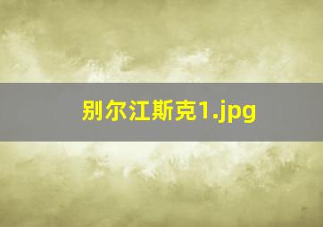 别尔江斯克
