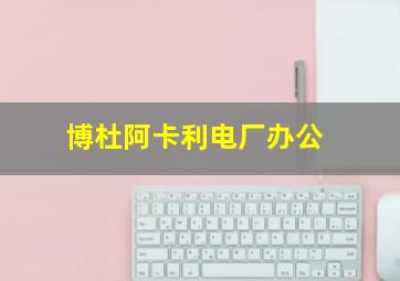 博杜阿卡利电厂办公