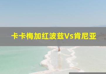 卡卡梅加红波兹Vs肯尼亚