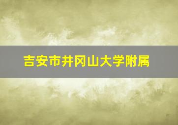 吉安市井冈山大学附属