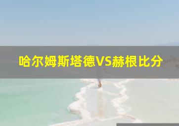 哈尔姆斯塔德VS赫根比分