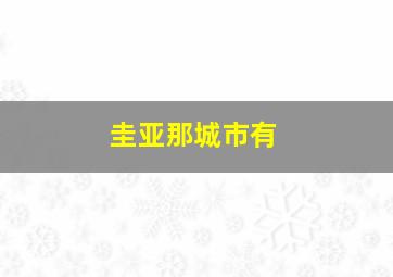 圭亚那城市有