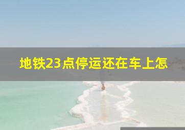 地铁23点停运还在车上怎