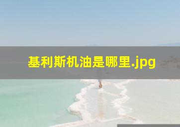基利斯机油是哪里