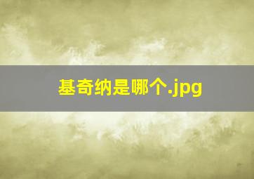 基奇纳是哪个