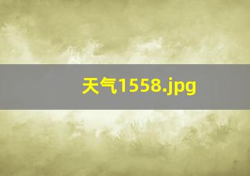 天气1558