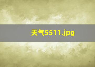 天气5511