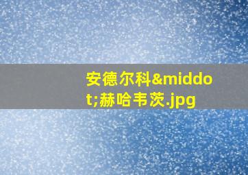 安德尔科·赫哈韦茨