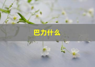 巴力什么