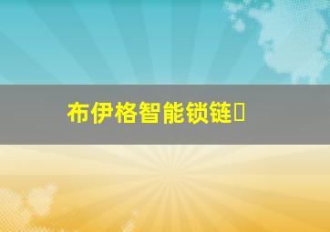 布伊格智能锁链�