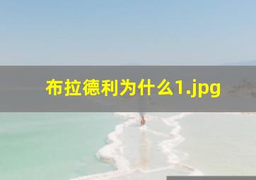 布拉德利为什么