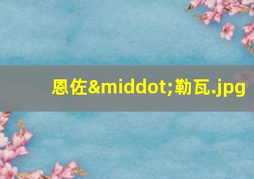 恩佐·勒瓦