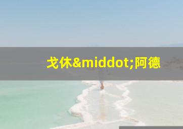 戈休·阿德