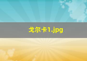 戈尔卡