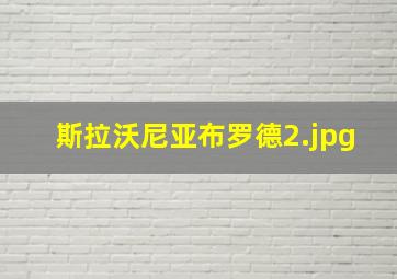 斯拉沃尼亚布罗德