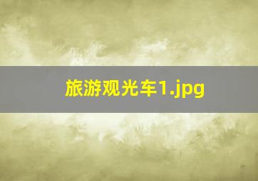 旅游观光车