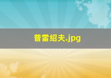 普雷绍夫