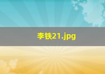 李铁2