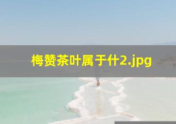 梅赞茶叶属于什