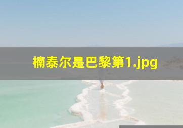 楠泰尔是巴黎第