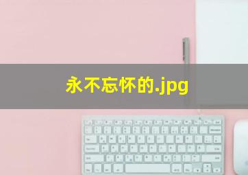 永不忘怀的