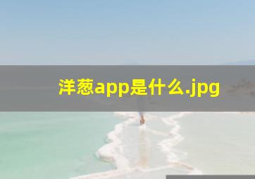 洋葱app是什么