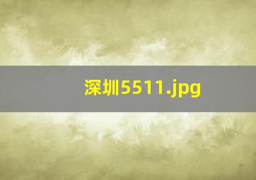 深圳5511