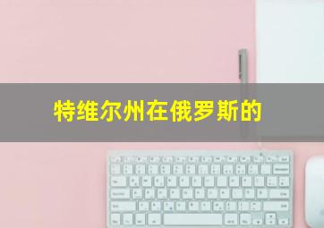 特维尔州在俄罗斯的