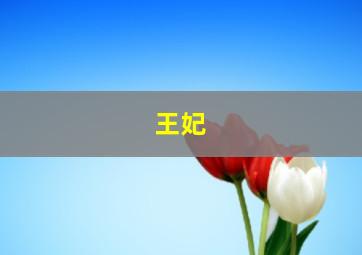 王妃