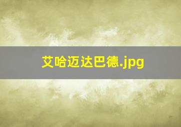 艾哈迈达巴德