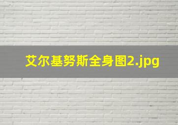 艾尔基努斯全身图