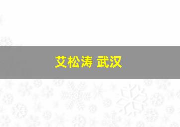 艾松涛 武汉
