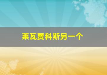 莱瓦贾科斯另一个
