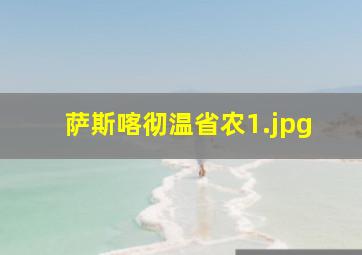 萨斯喀彻温省农