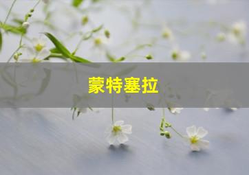 蒙特塞拉
