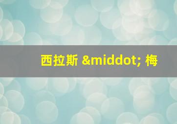 西拉斯 · 梅