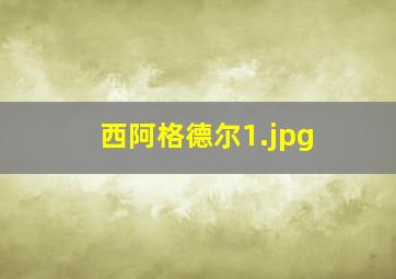 西阿格德尔
