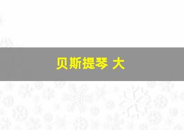 贝斯提琴 大