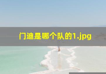 门迪是哪个队的