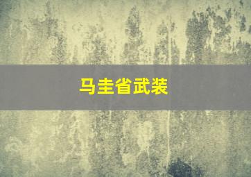 马圭省武装