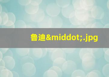 鲁迪·