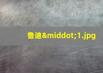 鲁迪·