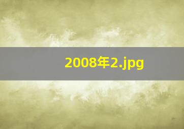 2008年